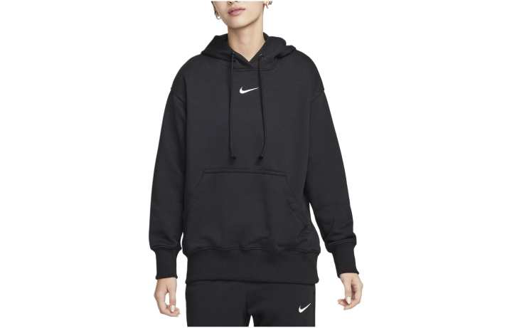 Nike Nike Sweatshirts Women's Black Hooded Moderate Regular