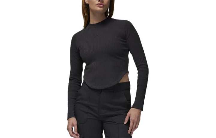 Jordan Jordan Knitwear Women's Black Half Turtleneck Moderate Other