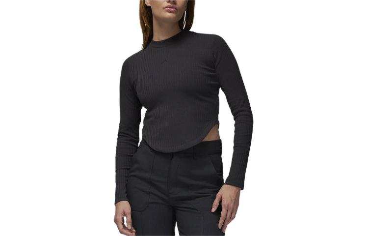 Jordan Jordan Knitwear Women's Black Half Turtleneck Moderate Other