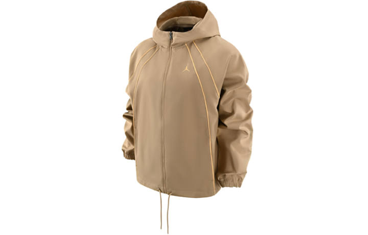 Jordan Jordan Jackets Women's Desert Yellow/Celestial Gold Hooded Moderate Other