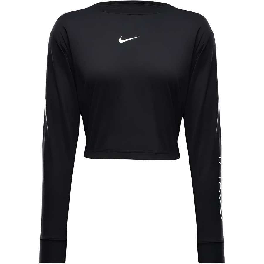 Nike Nike ProDri Fit FW24 Drop Shoulder Sleeve T Shirt Women's Black