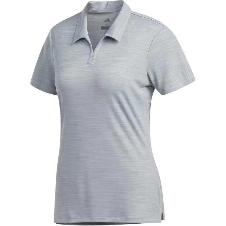 Adidas Adidas Striated Shirt Polo Shirt Women's Gray