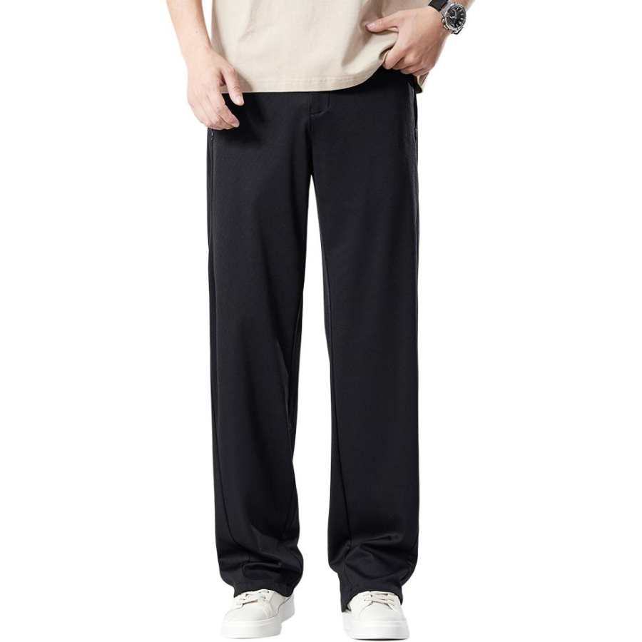 Hodo Casual Pants Men's Thin Straight Fit Pants