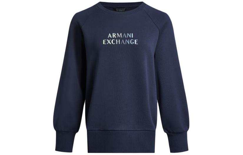 ARMANI EXCHANGE ARMANI EXCHANGEAE SS24 Sweatshirt Women's Navy Blue