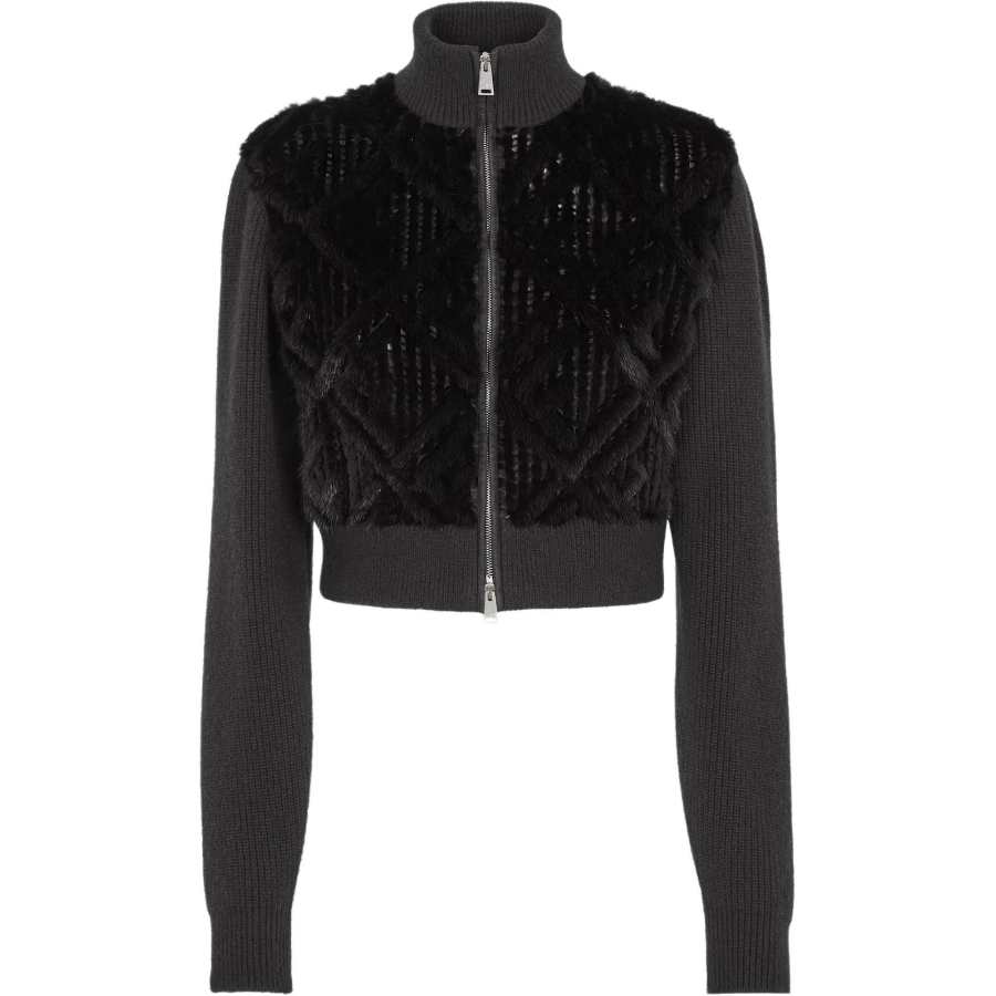 FENDI FW24 Jackets & Coats Women's Black