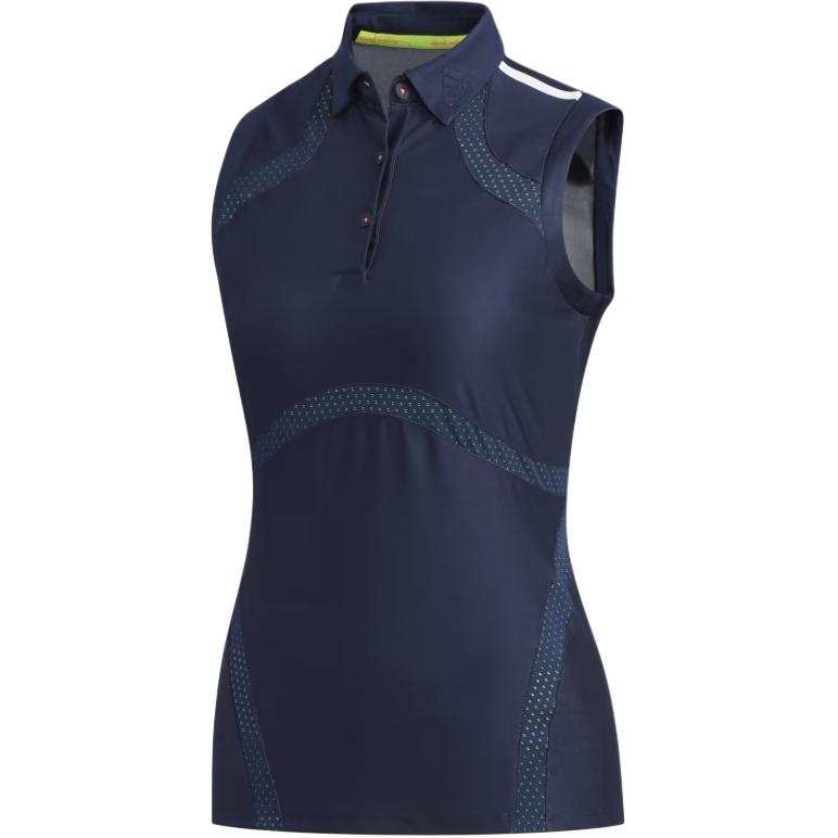 Adidas Adidas Creator Sleeveless Polo Shirt Polo Shirt Women's Collegiate Marine Blue