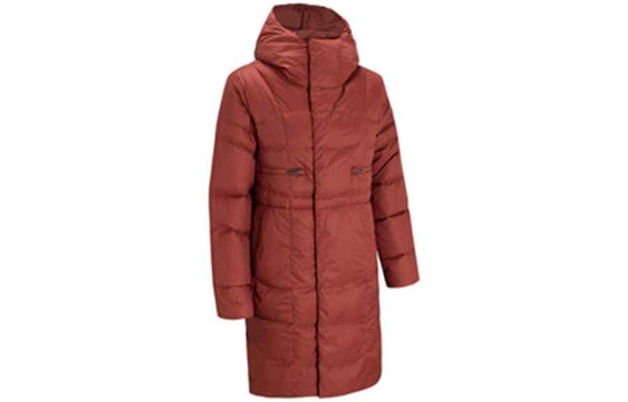 Under Armour Down Jackets Women's Burgundy Hooded Moderate Other