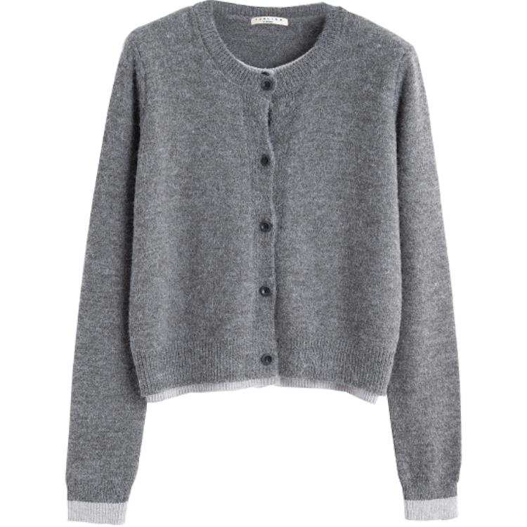 Tonlion Knitwear Women's Dark Heather Gray