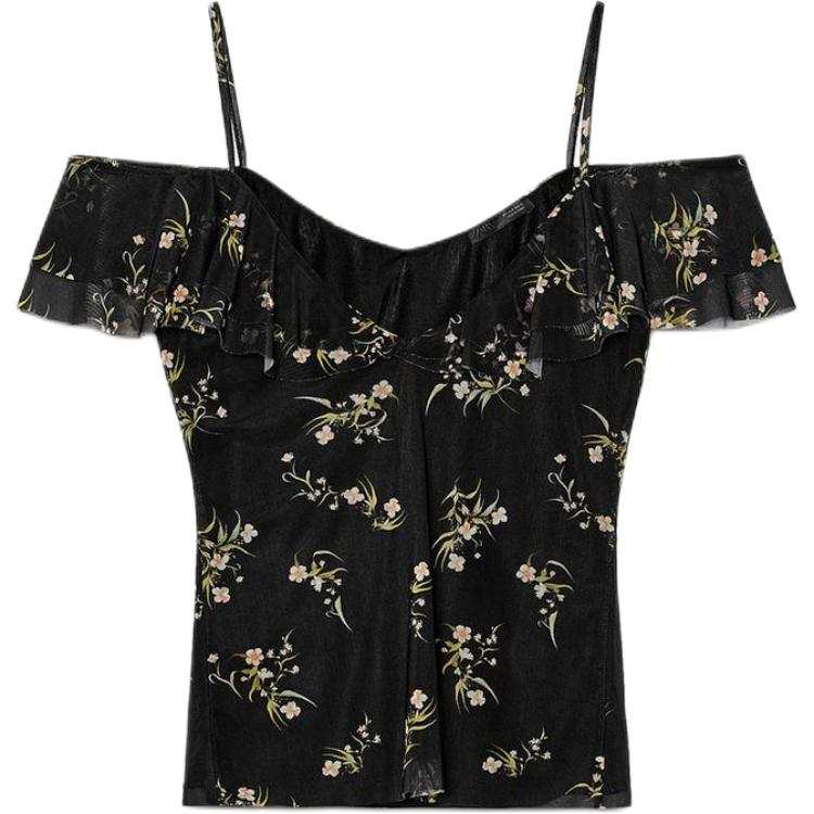 ZARA Camisoles Women's Black Moderate Other
