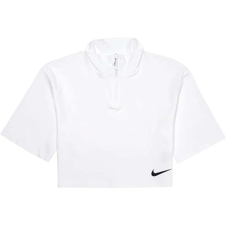 Nike Nike T Shirts Women's White Stand Collar Moderate Other