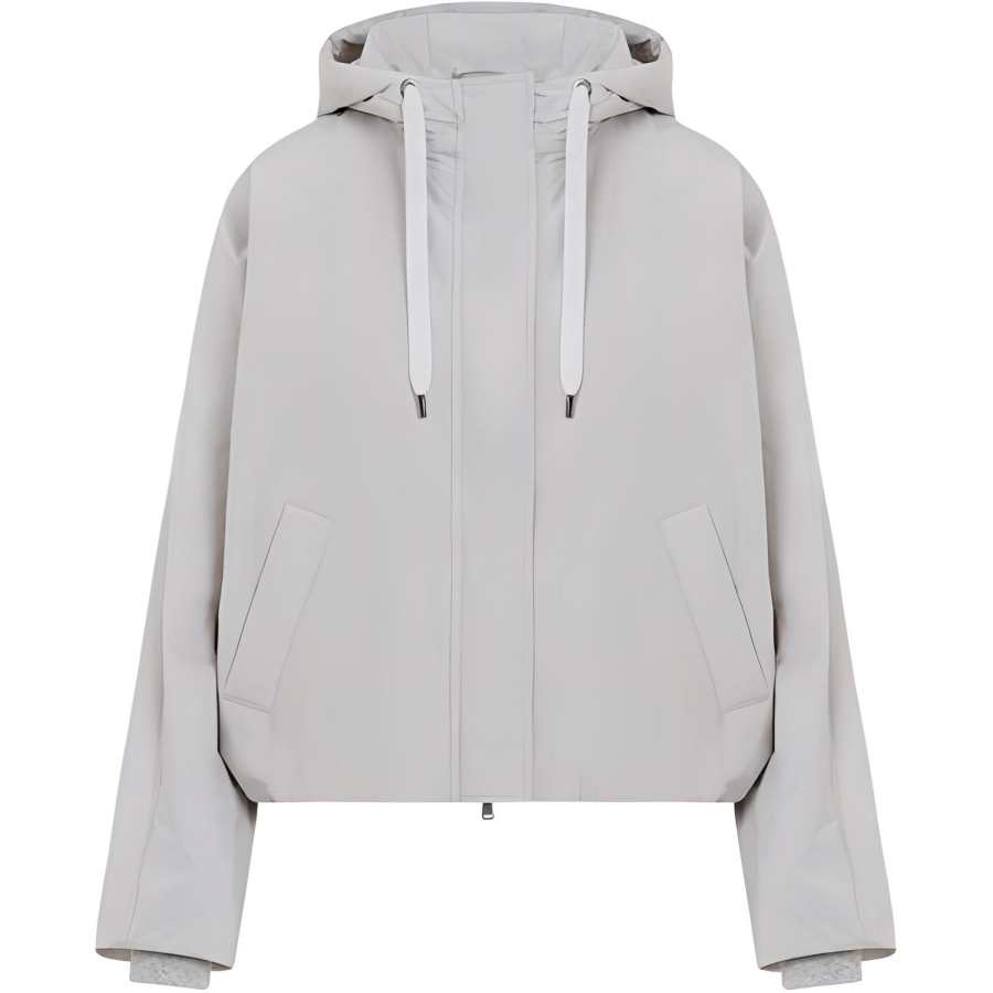 Brunello Cucinelli Brunello Cucinelli Drawstring Hooded Jacket