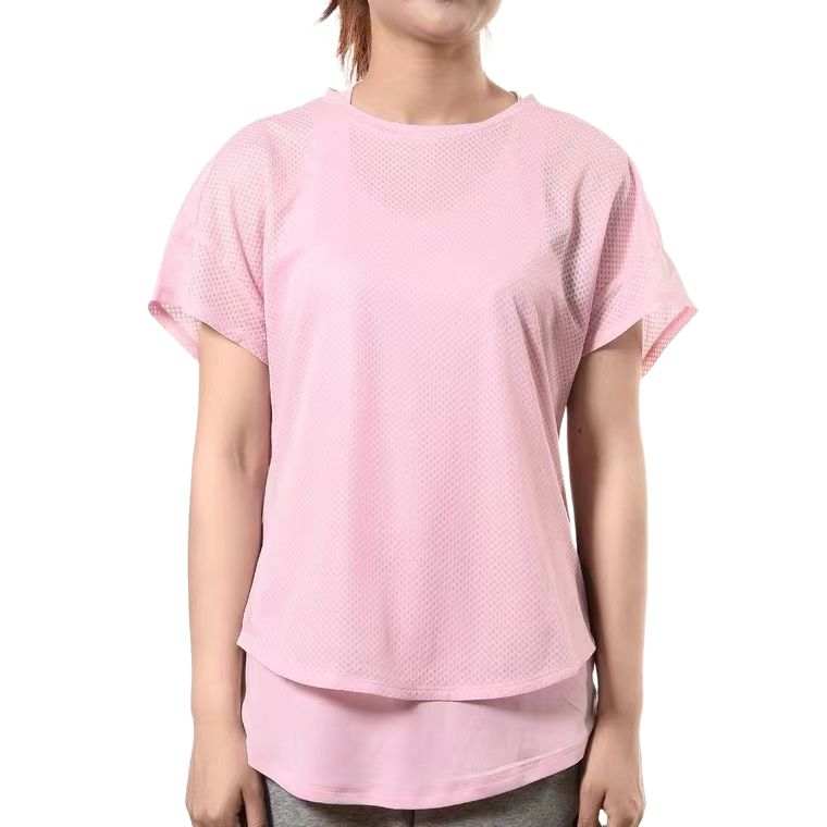 Adidas Adidas Drop Shoulder Sleeve T Shirt Women's Pink