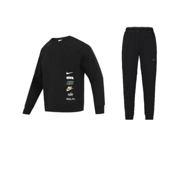 Nike Nike As M Nk Club+Bb Crew M Casual Sportswear Unisex Black