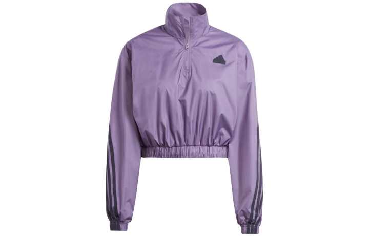Adidas Adidas Jackets Women's Purple Stand Collar Moderate Other