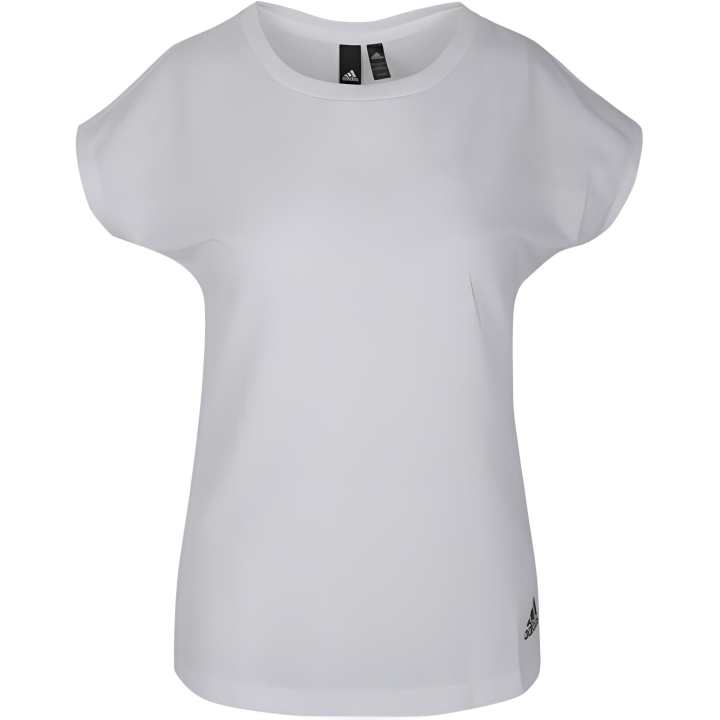 Adidas Adidas T Shirts Women's White Crew Neck Moderate