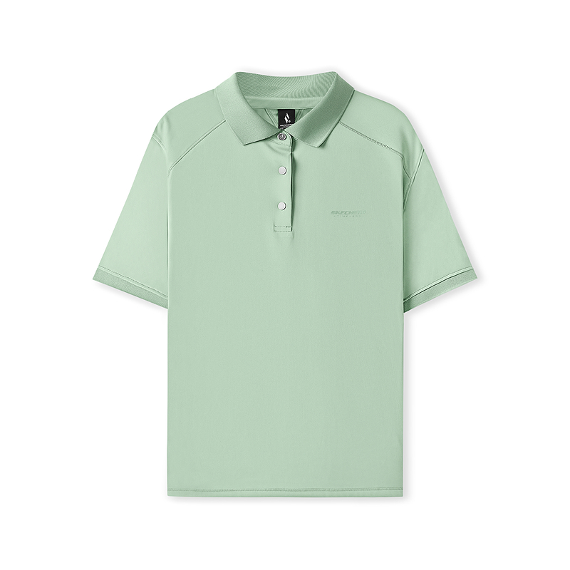 Skechers Polo Shirt Women's Iceberg Green