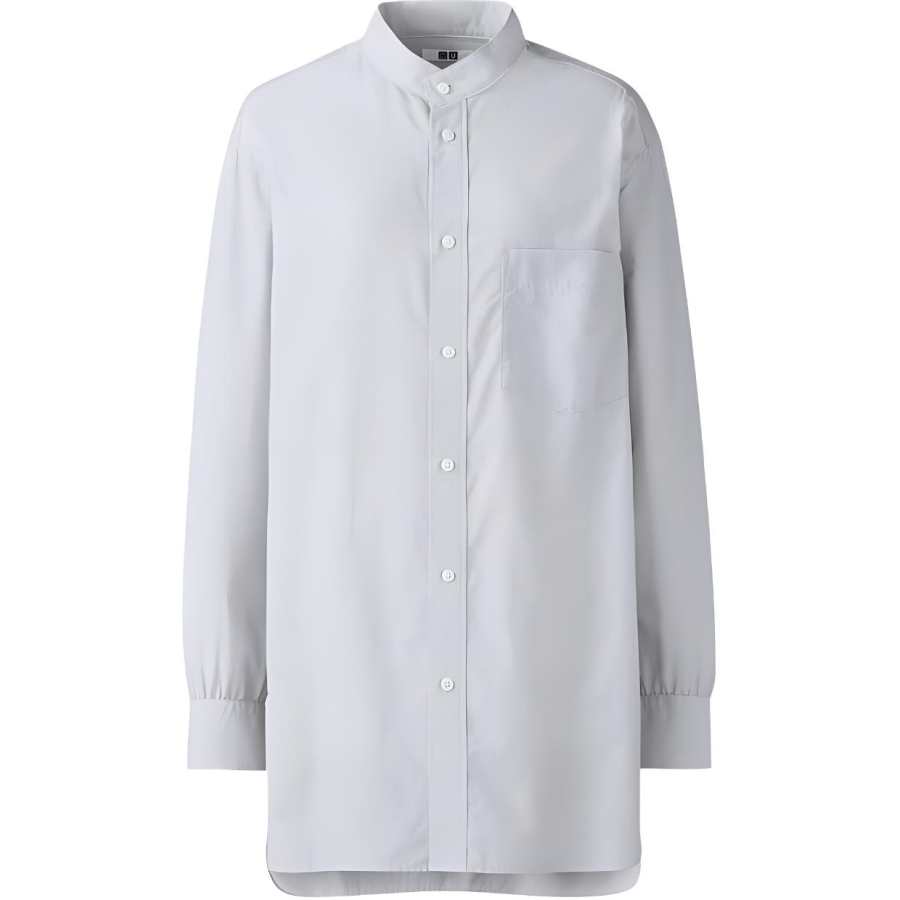 UNIQLO U Collection SS25 Shirt Unisex Light Gray