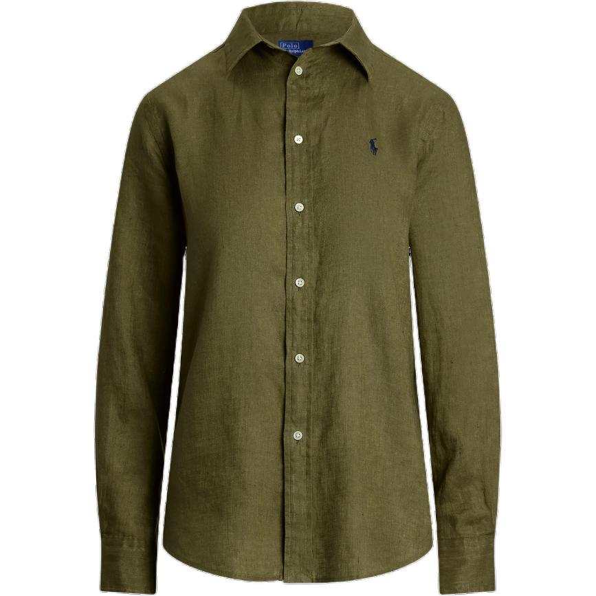 Polo Ralph Lauren Shirt Classic Version Women's Olive Green