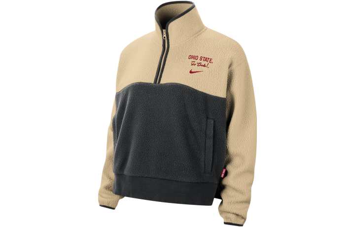Nike Nike Ohio State Swoosh Fly Sweatshirt Women's Khaki