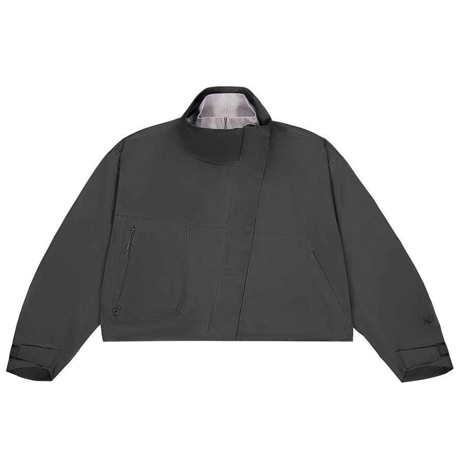 New Balance New Balance NB Grey Jackets & Coats Women's Two Piece Set Dark Gray