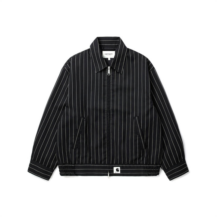 Carhartt WIP Carhartt Wip pinstripe zip-up jacket