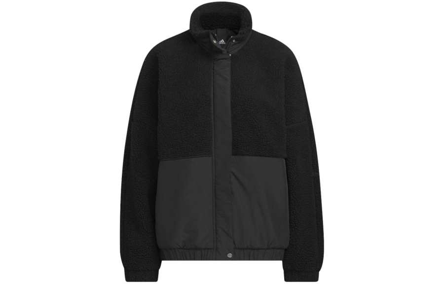 Adidas Adidas Jackets Women's Black Stand Collar Moderate Other