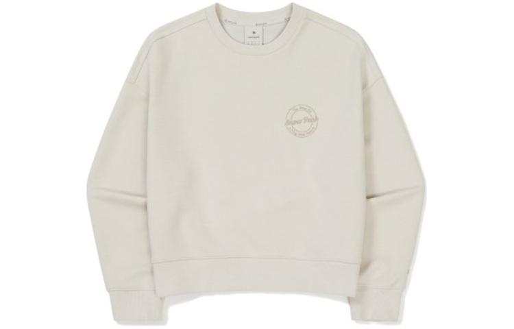 Snow Peak FW23 Sweatshirt Women's Light Beige
