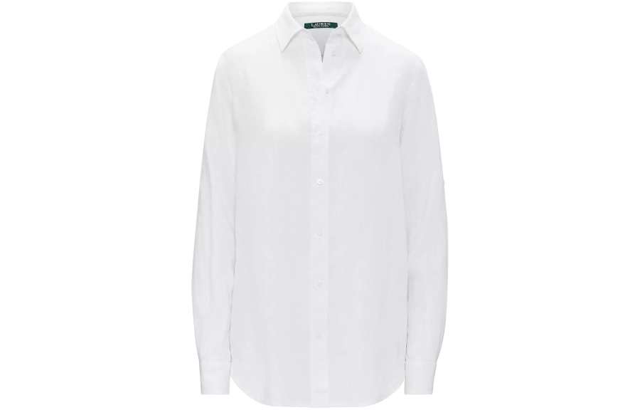 Polo Ralph Lauren Lauren Ralph Lauren Relaxed Fit Roll Tab Sleeved Shirt