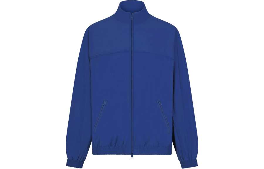 Skims TRACK WOVEN NYLON OVERSIZED JACKET Jackets & Coats Women's COBALT/Cobalt Blue