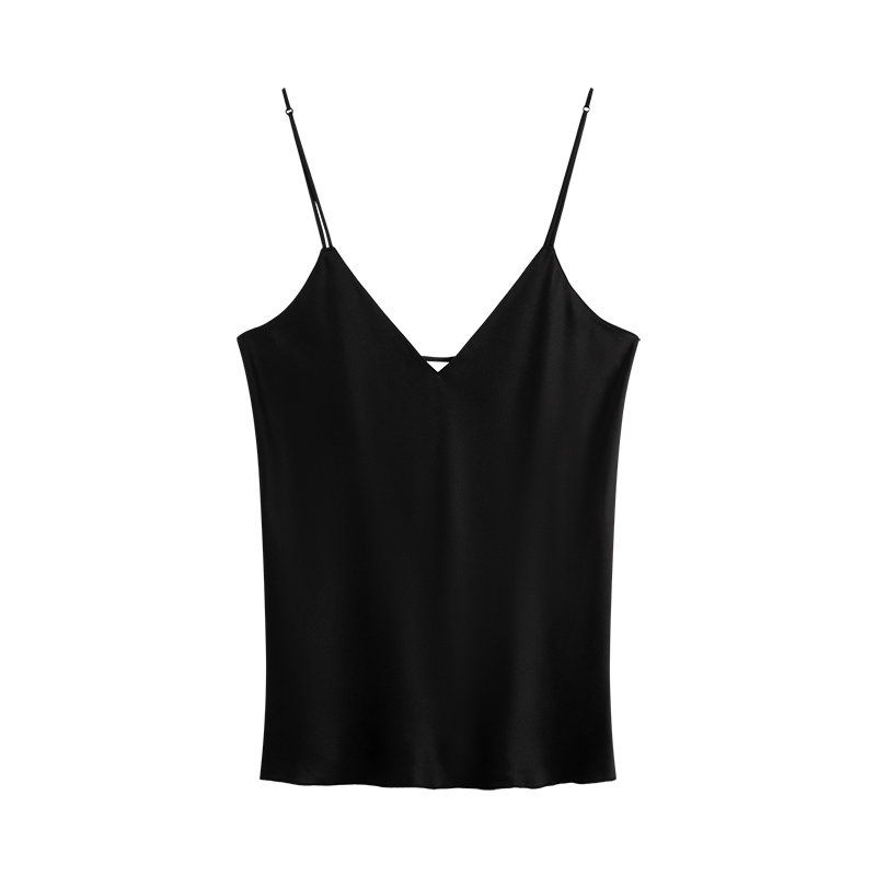 CALVIN KLEIN SS25 Camisole Women's Space Black