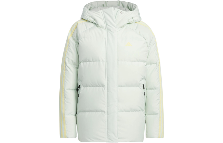 Adidas Adidas 3 Stripes Down Jacket Women's Linen Green