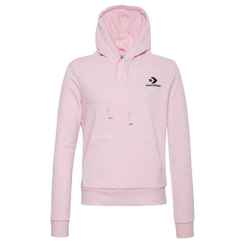 Converse Star Chevron EMB PO Sweatshirt Women's Pink
