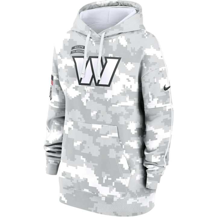 Nike Nike Washington Commanders Salute To Service Primary Edge Club Women's Nike Nfl Pullover Hoodie