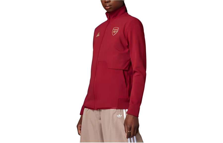 Adidas Adidas Arsenal Jackets Women's Craft Red Stand Collar Moderate Other
