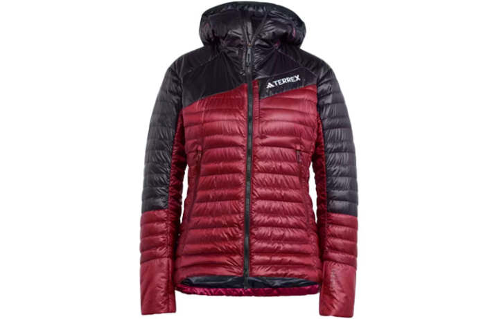 Adidas Adidas Down Jackets Women's Contour Red Hooded Moderate Other