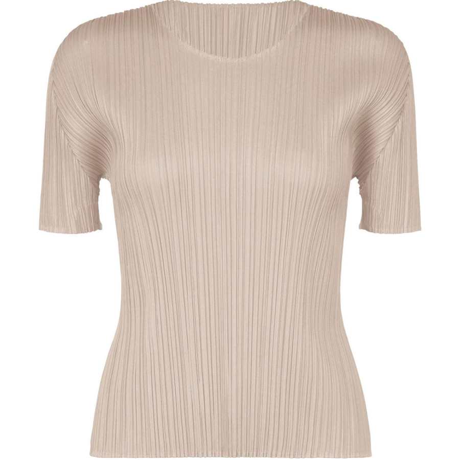 ISSEY MIYAKE T Shirt Women's Beige