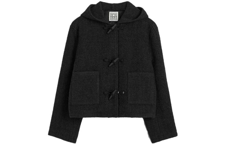 Toteme Felted Hooded Duffle Jacket