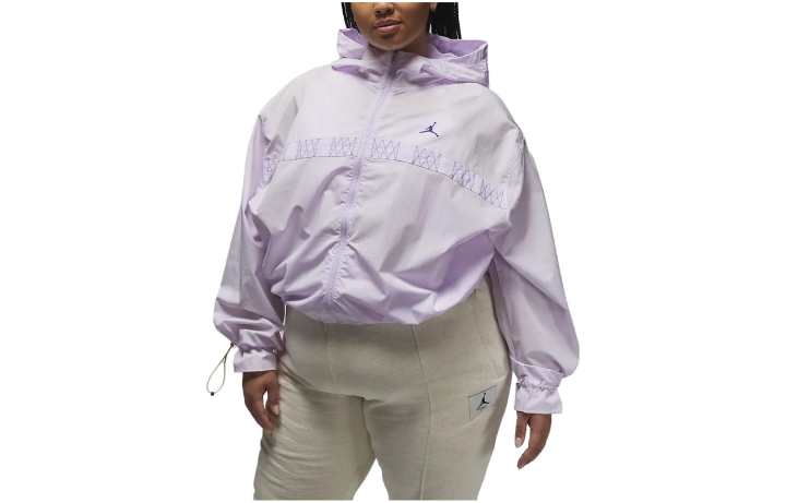 Jordan Jordan Jackets Women's Pure Grape Hooded Moderate Other