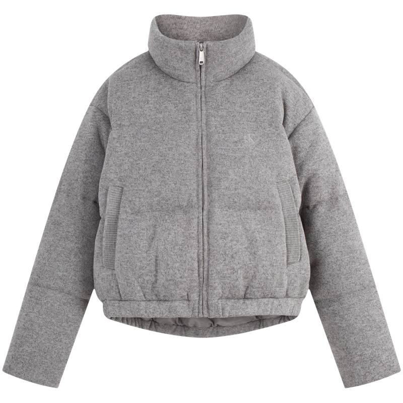 CALVIN KLEIN Down Jacket Women's Heather Gray