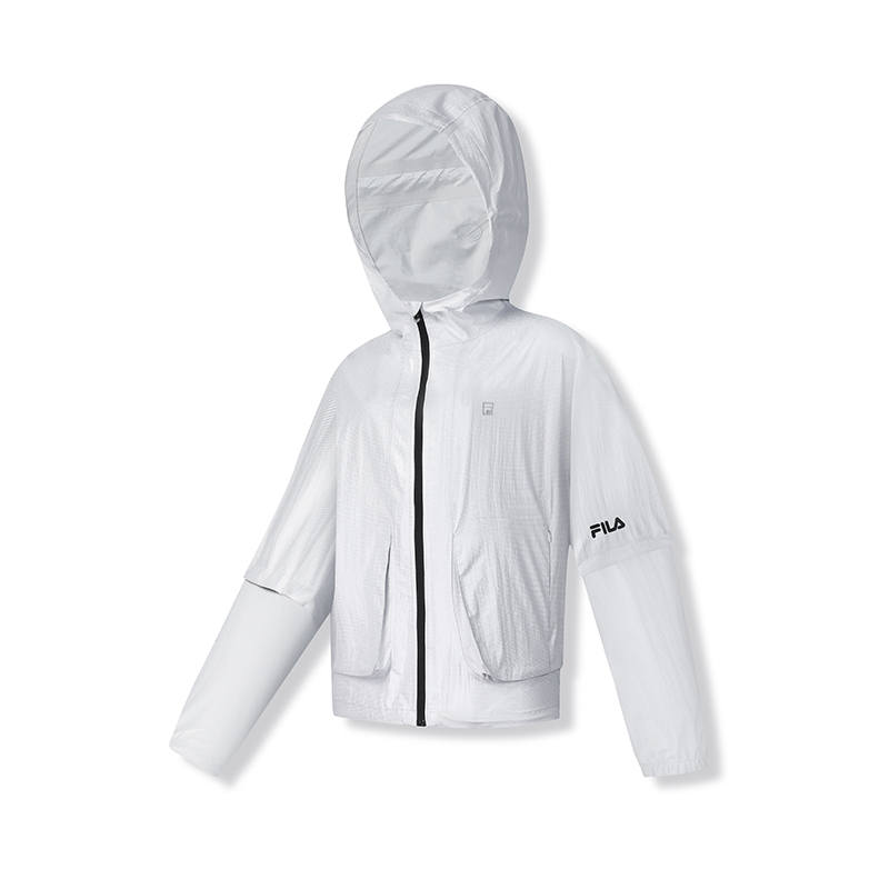 FILA Jacket Women's Shimmery Silver