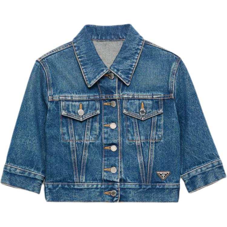 PRADA Prada 2010s button denim jacket