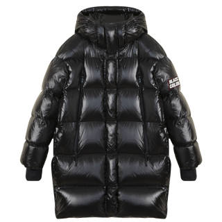 BLACK&COLOR Down Jackets Women's Hooded Thickened Puffer Jacket