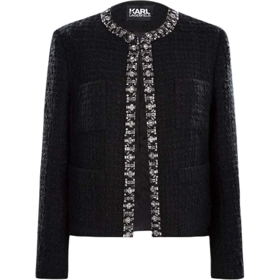 KARL LAGERFELD / Karl Lagerfeld Jeans Jackets & Coats Women's Black