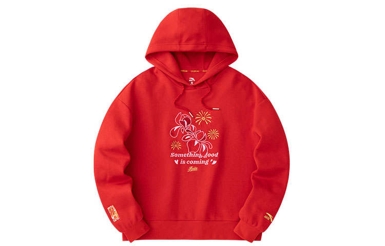 Anta Lifestyle Collection Sports Lifestyle Collection Sweatshirt Women's Rich Red