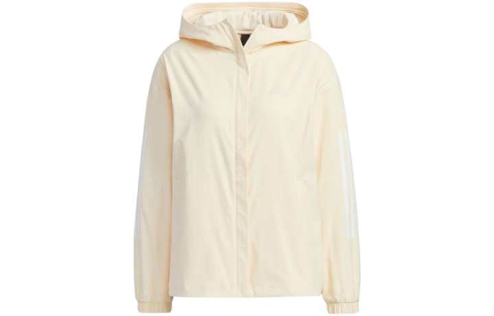Adidas Adidas Jackets Women's Beige Hooded Moderate Workwear