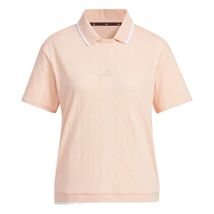 Adidas Adidas BADGE Of SPORT JACQUARD LOGO POLO SHIRT Polo Shirt Women's Powder Coral Powder
