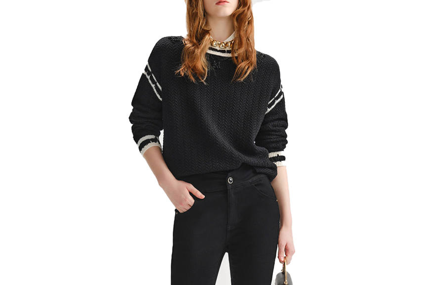 KARL LAGERFELD / Karl Lagerfeld Jeans Knitwear Women's Black