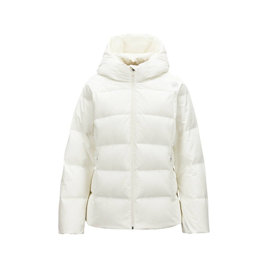 Skechers Down Jacket Women's Marshmallow White