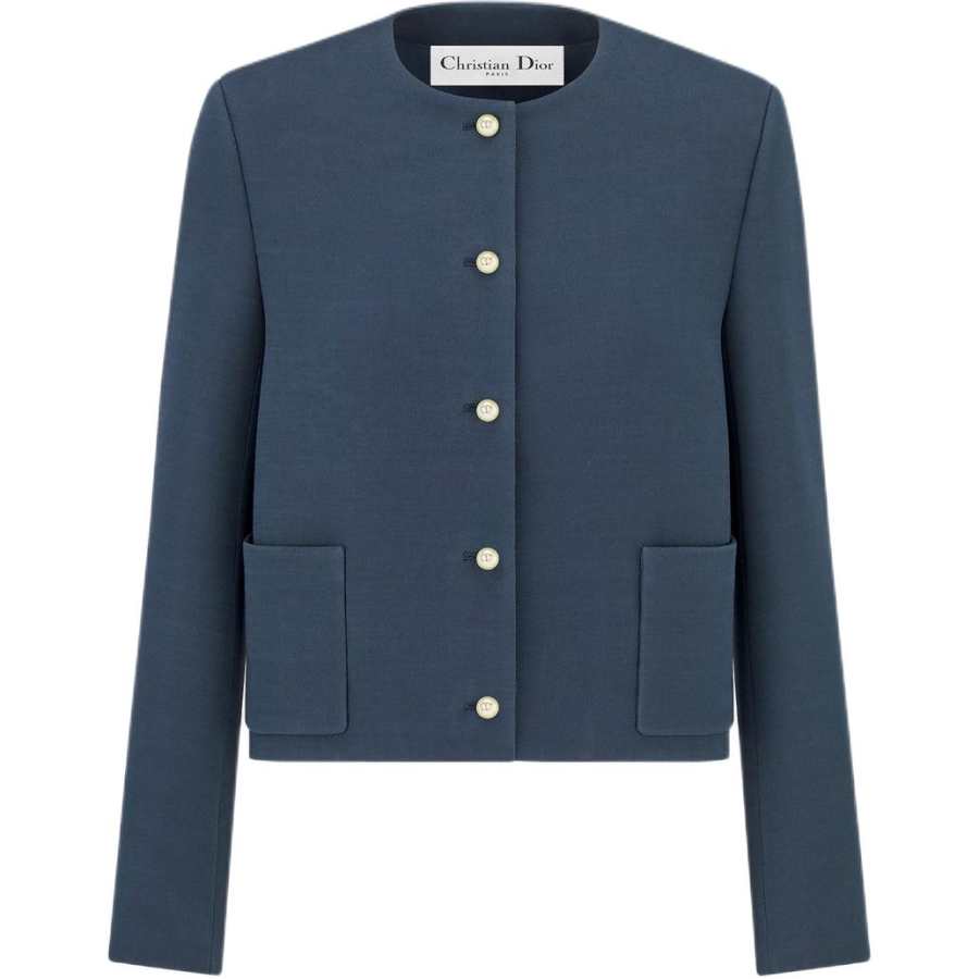 DIOR DIOR Jackets & Coats Women's Blue