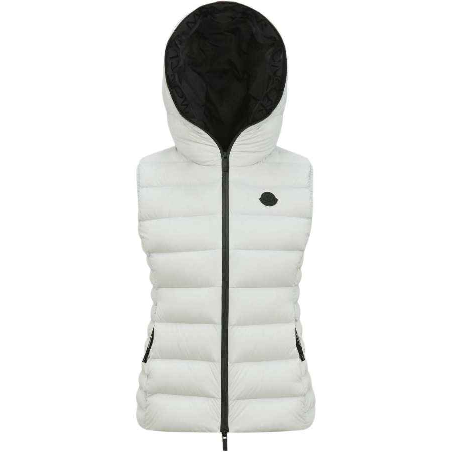 Moncler Barraux Down Vest Women's Ice Snow Gray